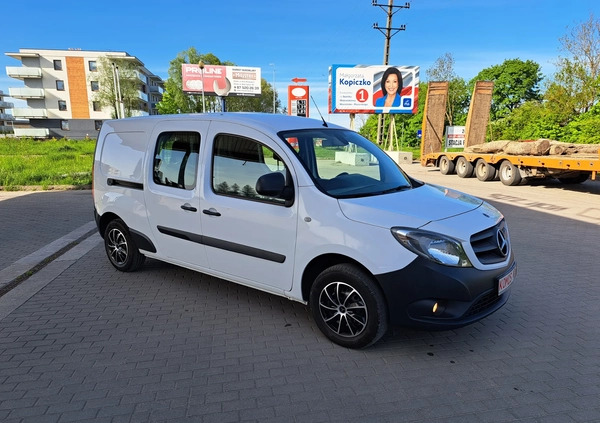 Mercedes-Benz Citan cena 36900 przebieg: 243000, rok produkcji 2015 z Gąbin małe 466